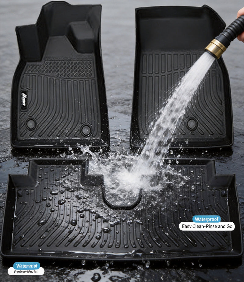 Custom Fit TPE Floor Mats for BYD Frigate 07 (2023-2025) | All-Weather Waterproof Car Mats